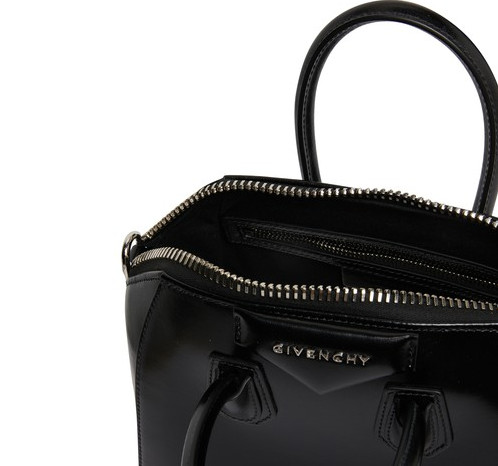 Mini Antigona glossy tote bag