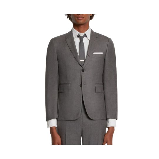 MEDIUM GREY SUPER 120S TWILL CLASSIC SPORT COAT