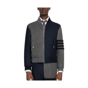 MULTI-PANEL ZIP-UP JACKET