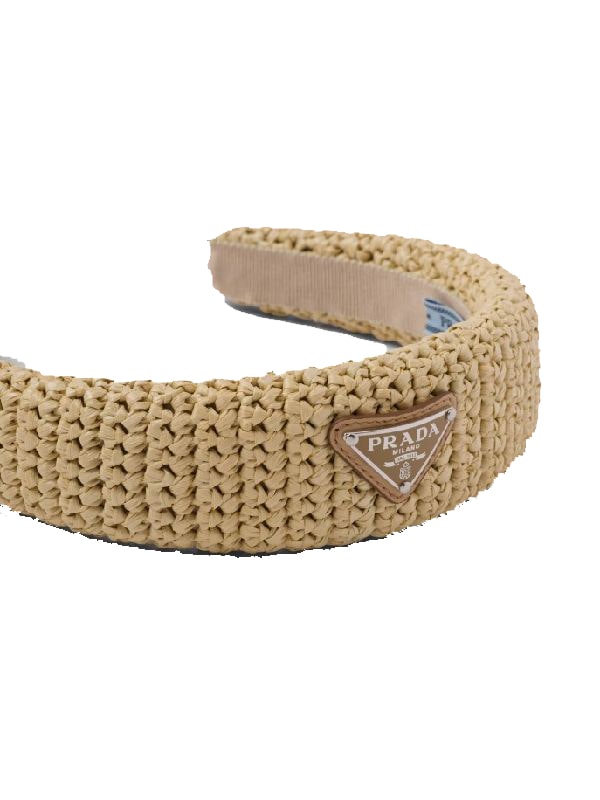 Triangle Logo Crochet Headband