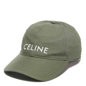 CELINE BASEBALL CAP IN COTTON green