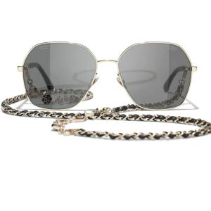 Chain Embellished Sunglasses