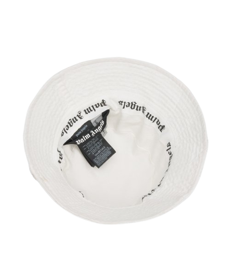 logo-print bucket hat