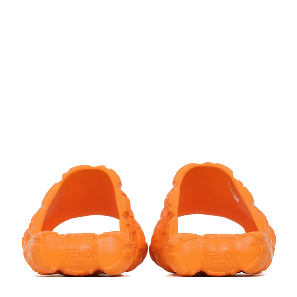 Orange FF Cloud Slide Sandals