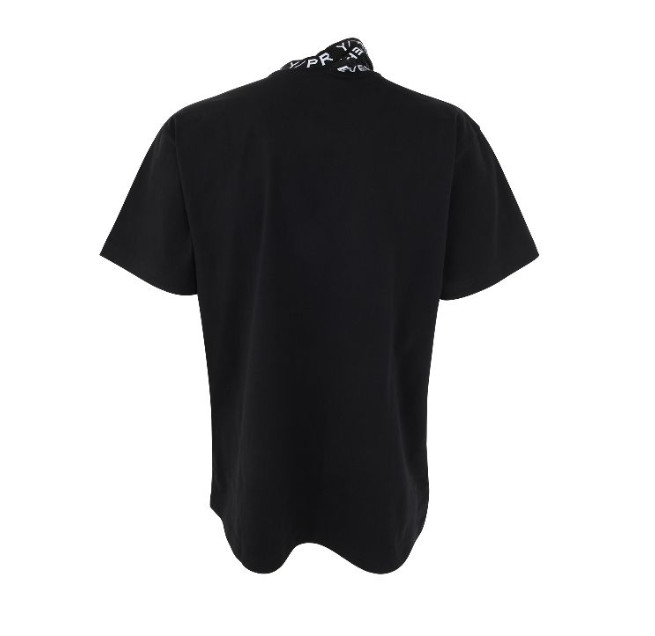 Triple logo collar T-shirt