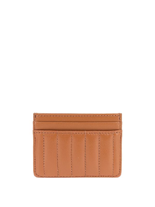 Burberry Quilted Leather Lola Card Case Marple Brwon