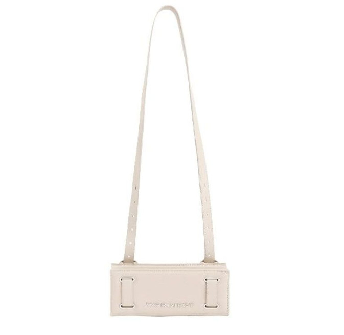 Logo accordion mini shoulder bag