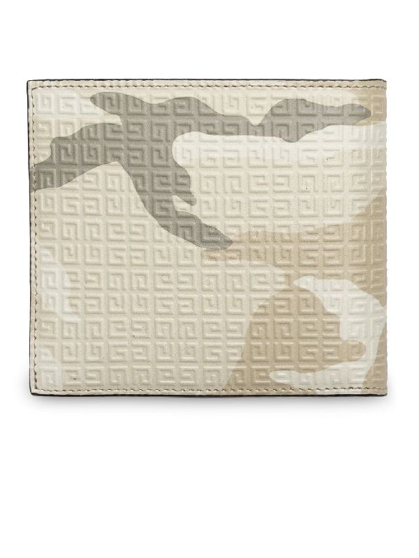 4G camouflage logo wallet