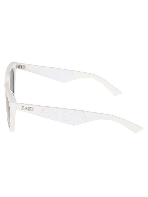 Logo Temple Square Sunglasses white