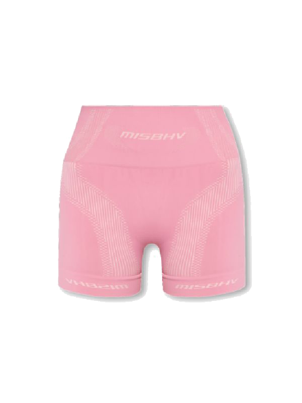 logo active cycling shorts Pink