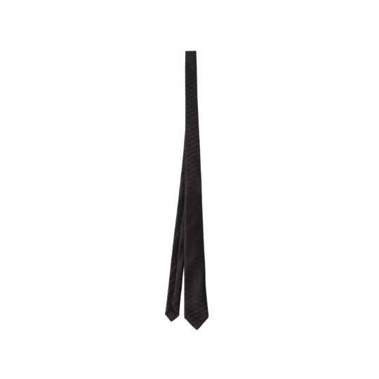 BB-jacquard silk-twill tie