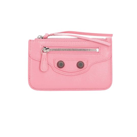 Women's Le Cagol Long Coin Card Holder - Pink