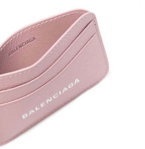 Cash Logo Leather Card Wallet