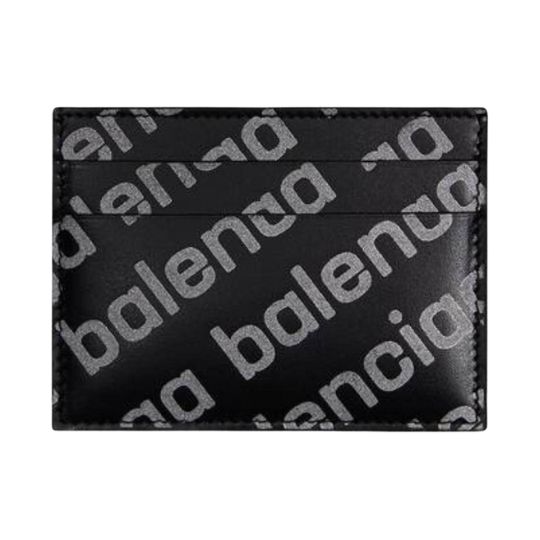 Reflected Logo Card Holder