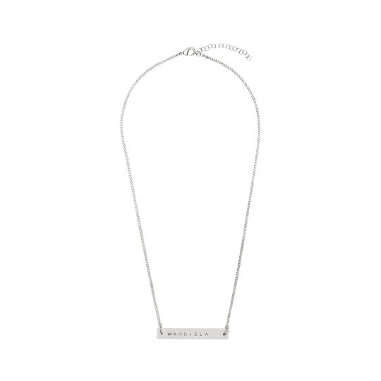 Silver Logo Necklace