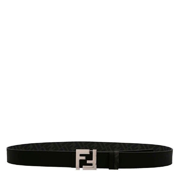 FF Buckle Reversible Leather Belt