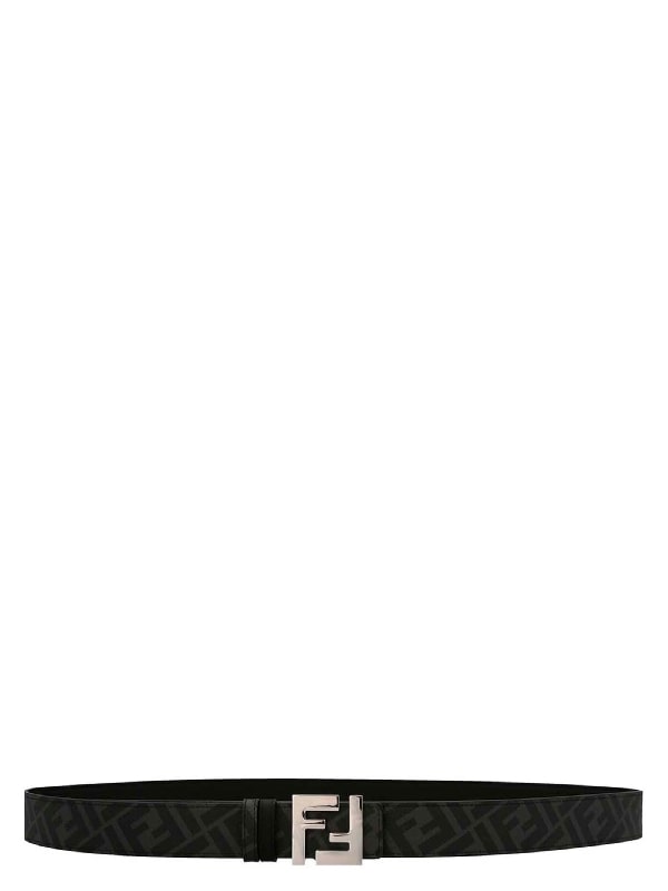 FF Buckle Reversible Leather Belt