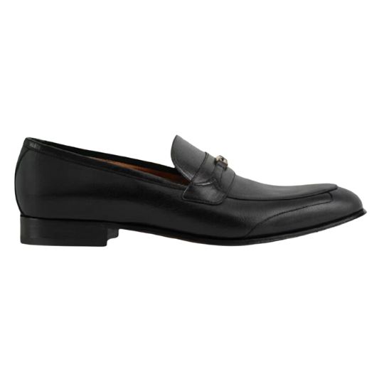 Men's loafer with Interlocking G (BLACK)