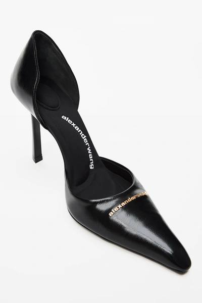 Alexander Wang Viola 105 Pumps in Capretto Black