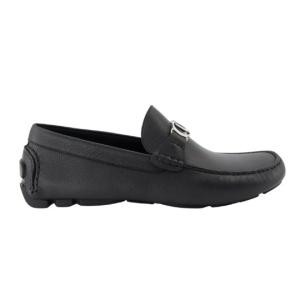 Dior Moccasin Grained Calfskin 'Black'