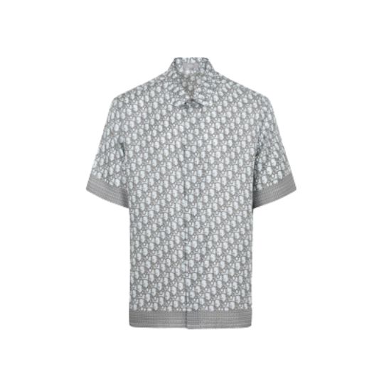 DIOR OBLIQUE SHORT-SLEEVED SHIRT