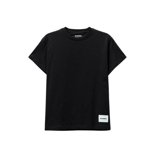 (3 Pack) Jil Sander Organic Cotton T-Shirt Set Black 