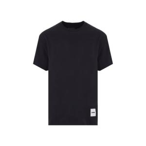 (3 Pack) Jil Sander Organic Cotton T-Shirt Set Navy (3 Pack)