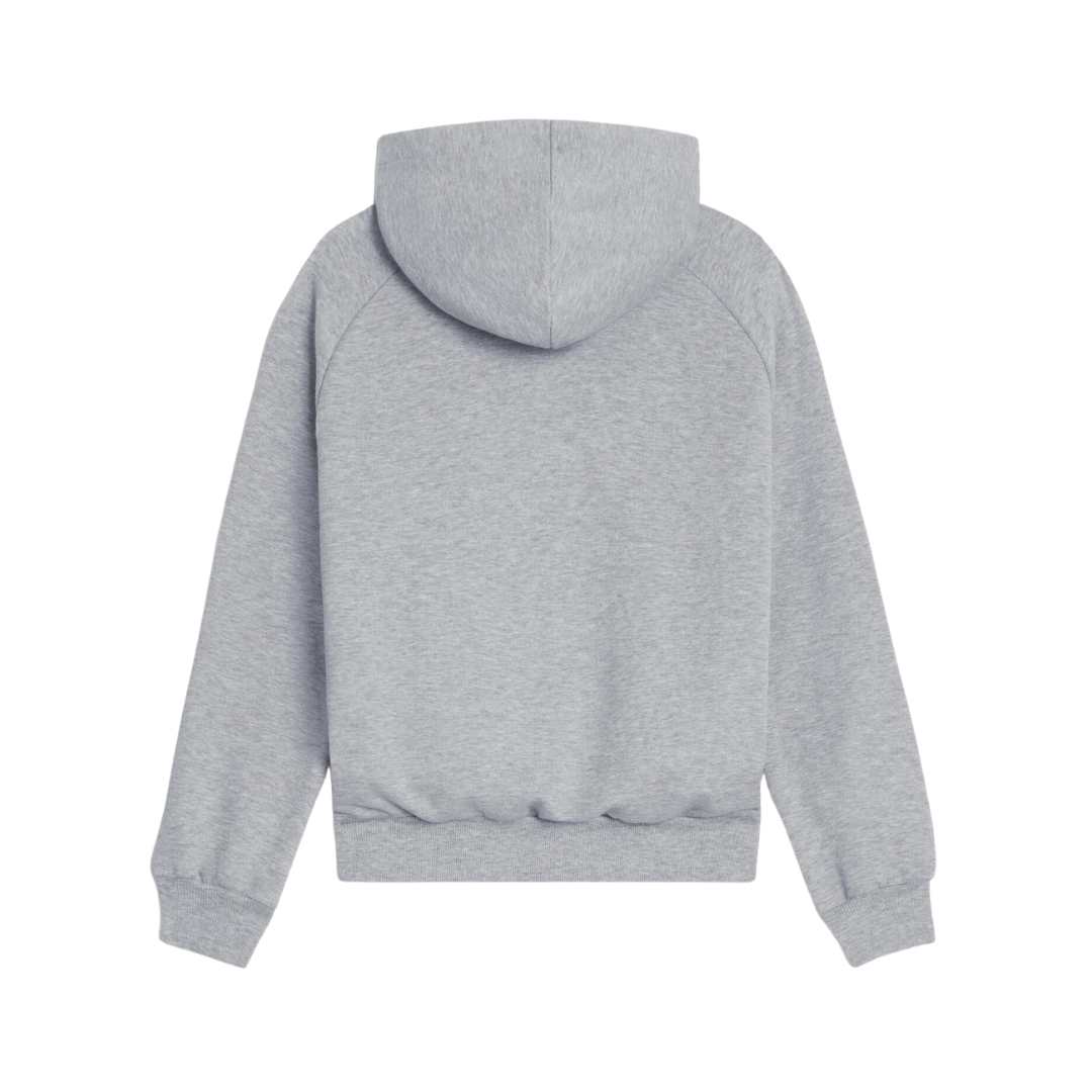 Hoodie in cotton and cashmere