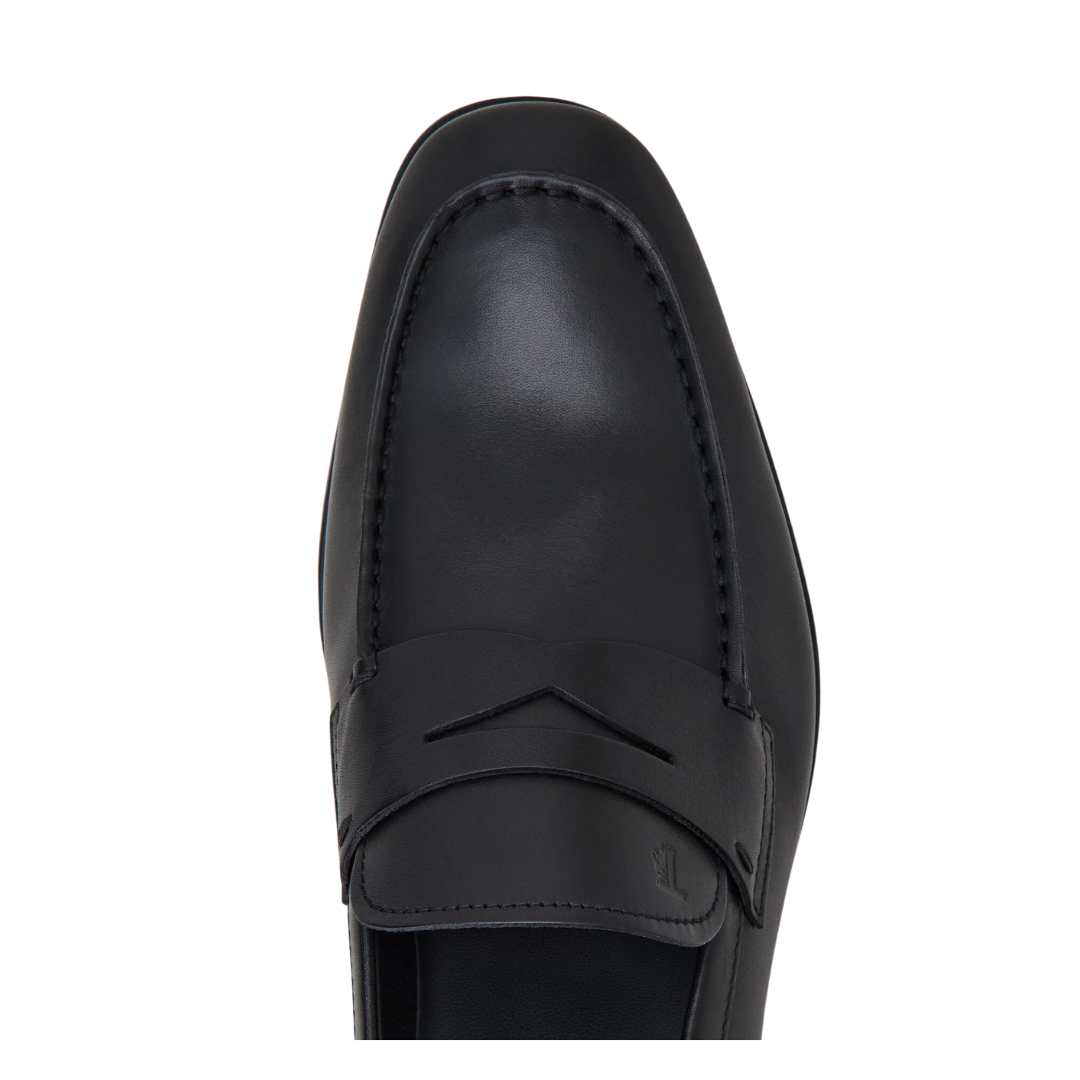 Leather penny loafer 