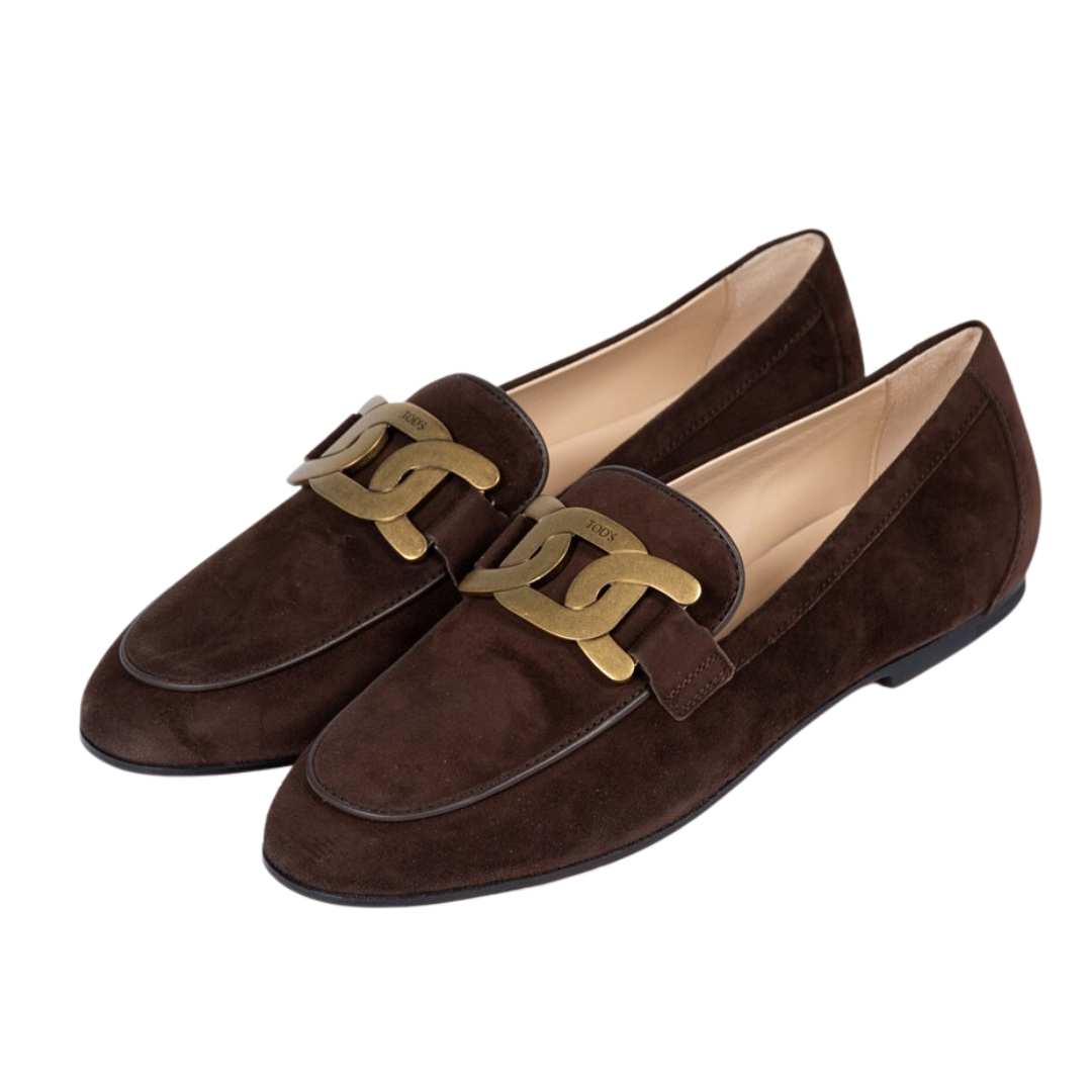 Tod's Kate Buckle Detail Loafers