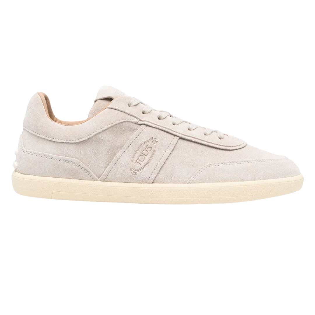 Suede Logo Panel Sneakers 