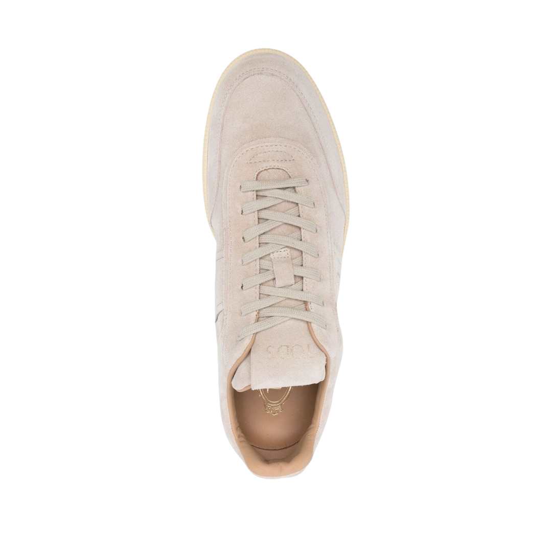 Suede Logo Panel Sneakers 