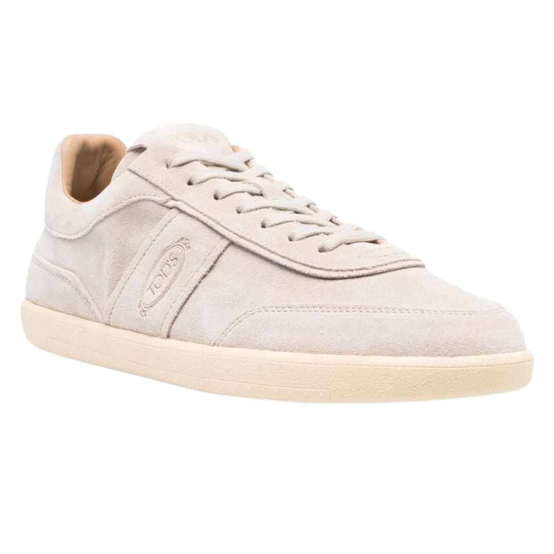 Suede Logo Panel Sneakers 