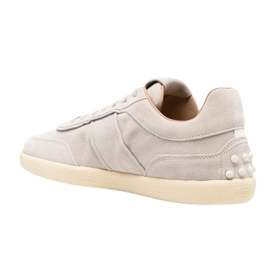 Suede Logo Panel Sneakers 