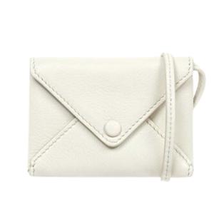 Ivory Envelope Strap Mini Wallet Bag