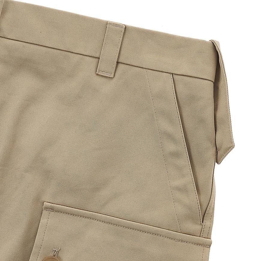 Chino mini skirt beige
