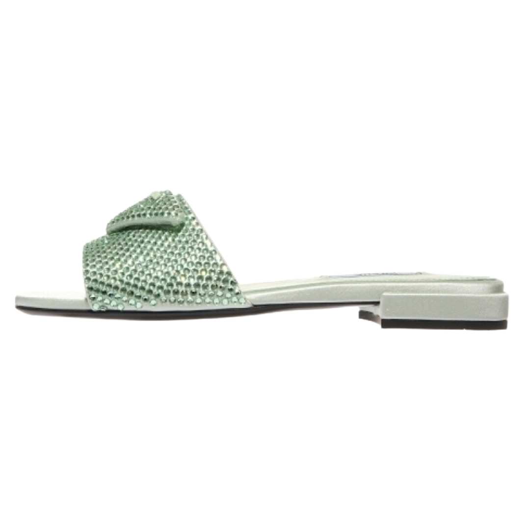 crystal sandals