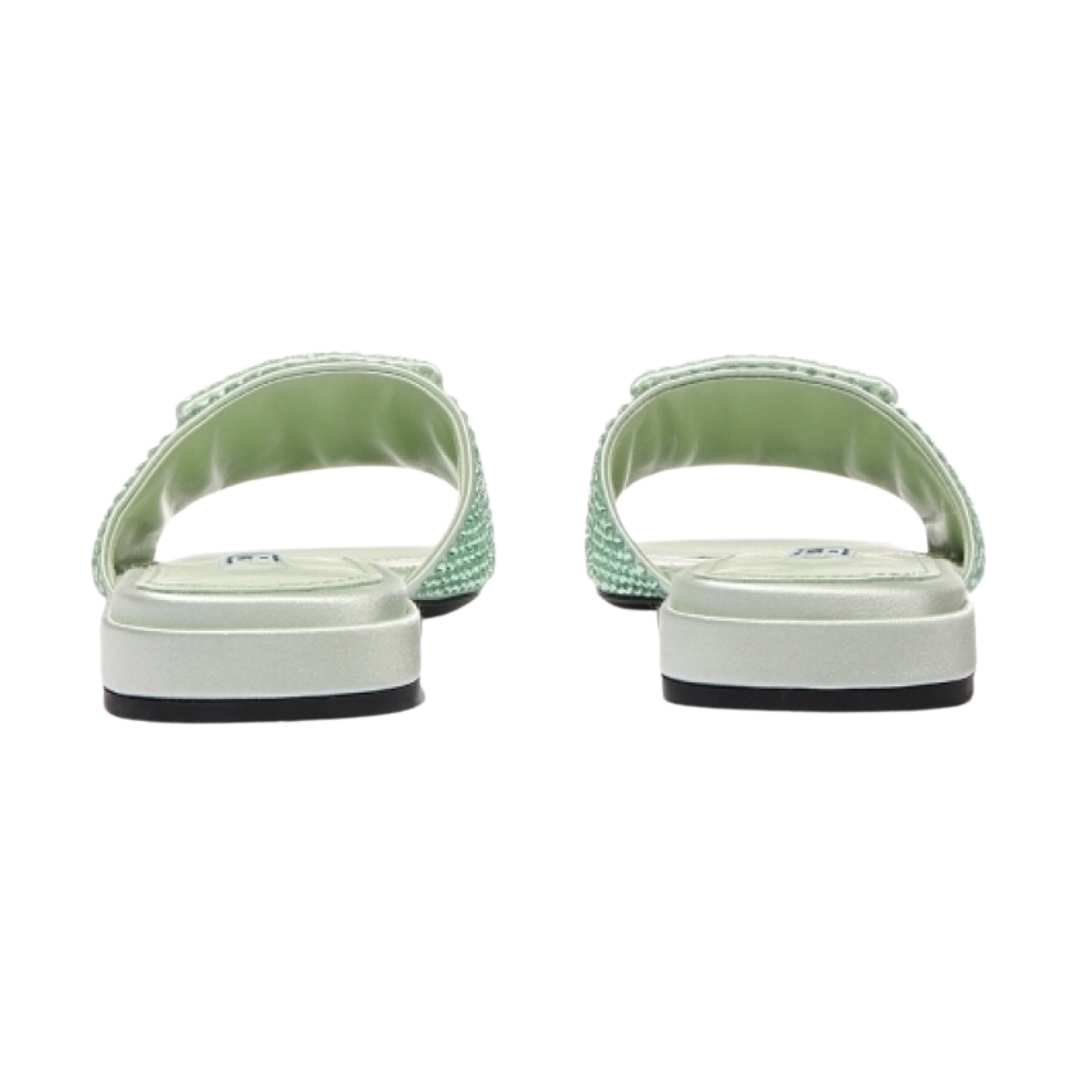 crystal sandals