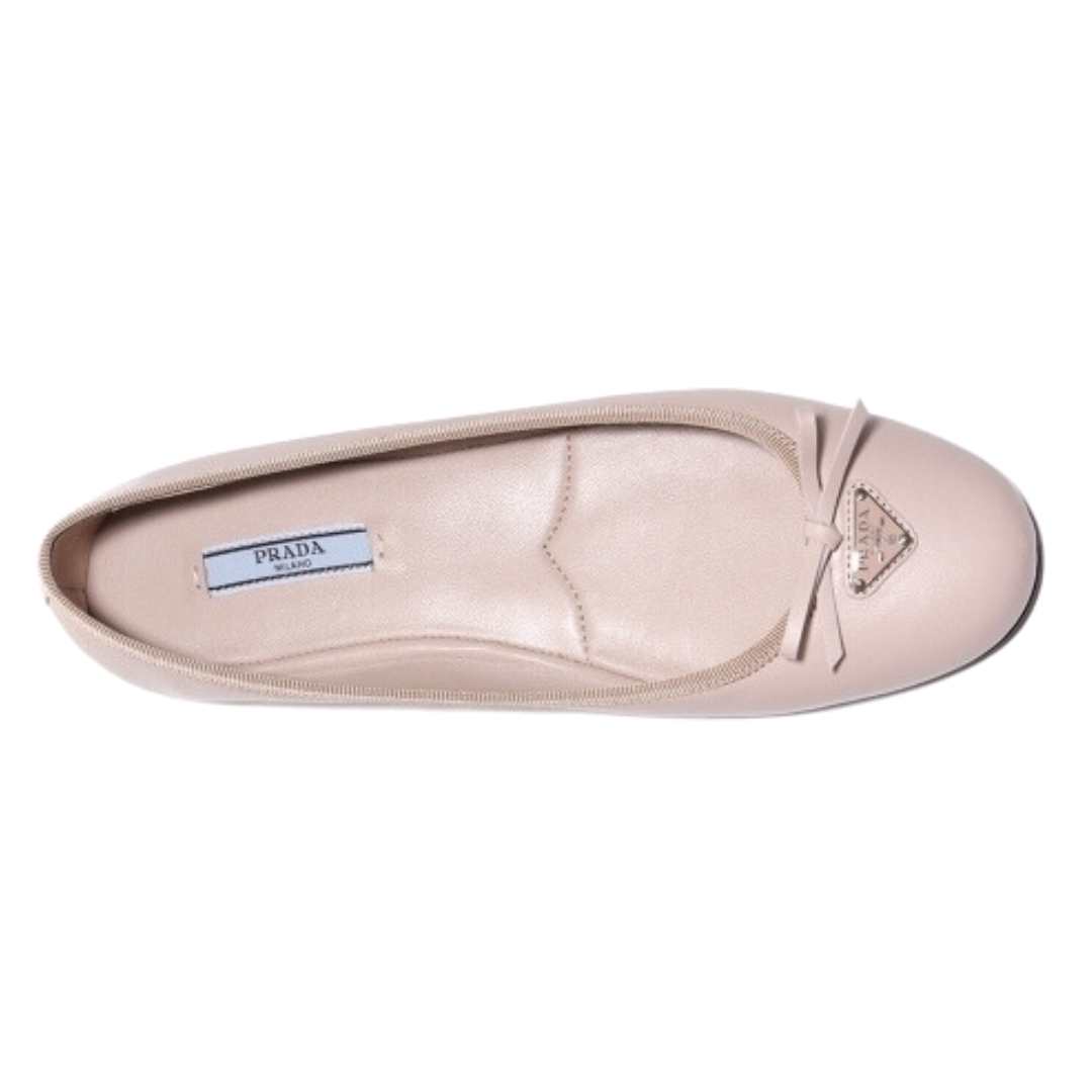 nappa leather ballerina