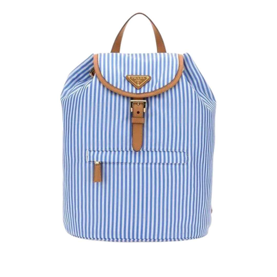 Renylon triangle flap backpack
