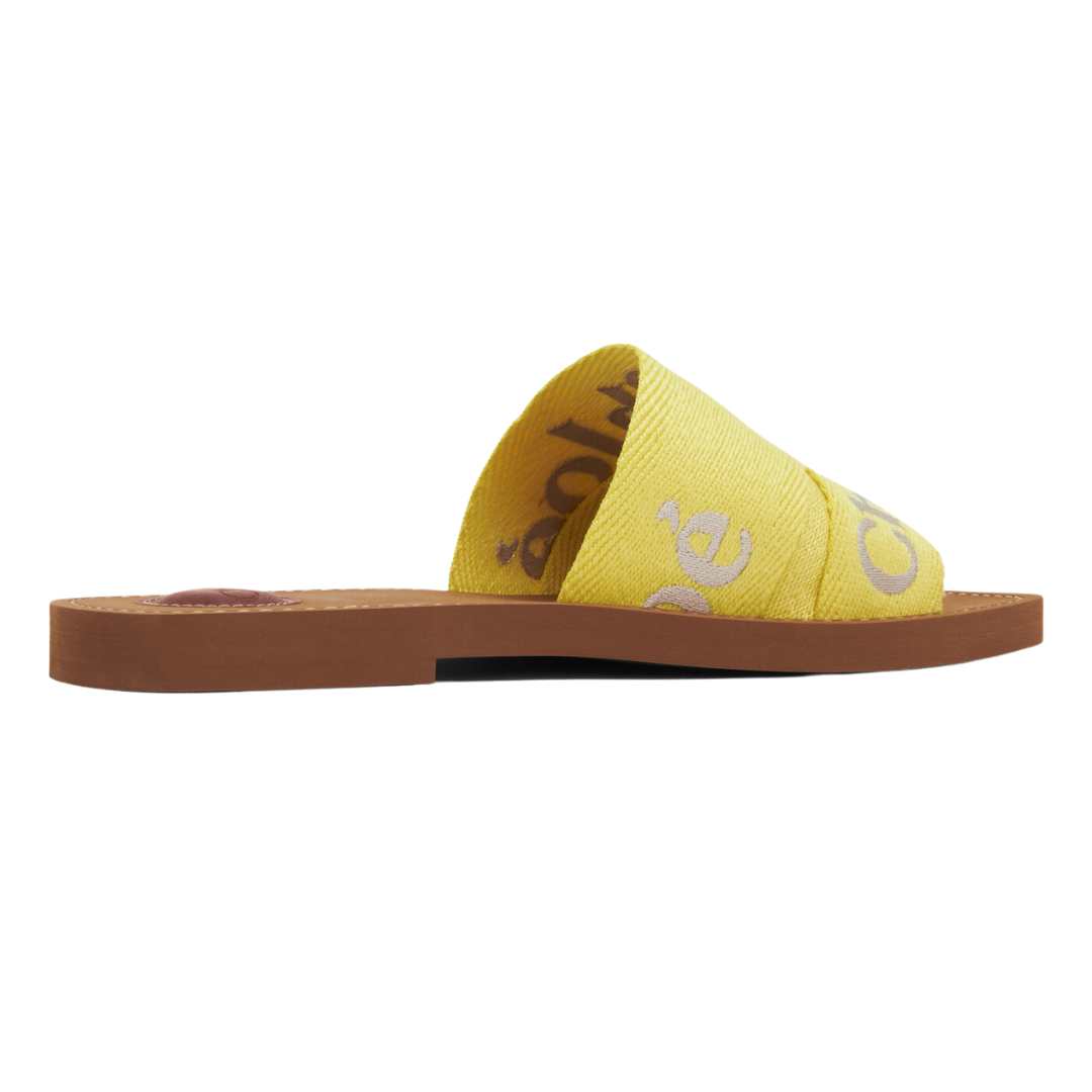 Woody Flat Mule Slippers