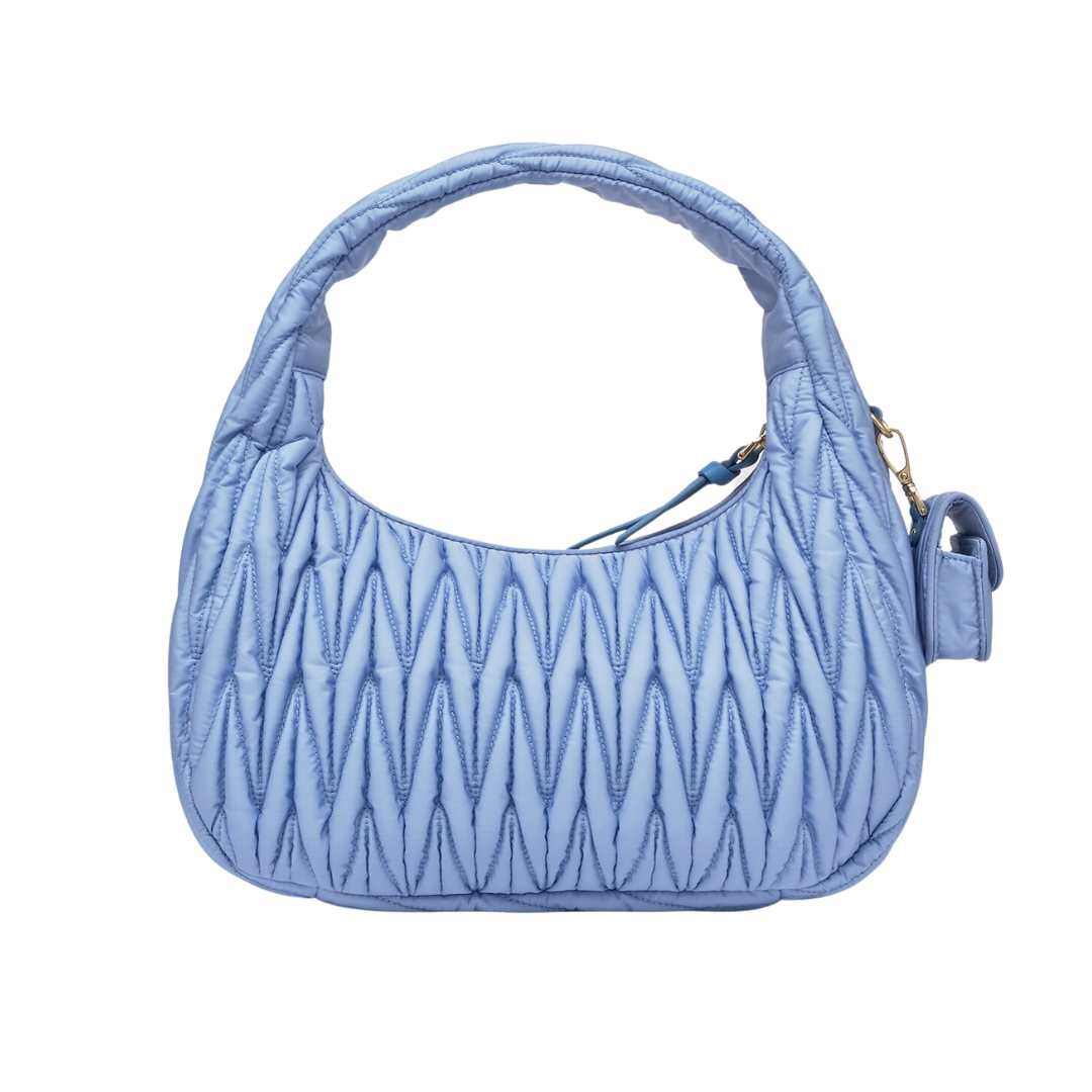Women's Wander Materasse Nylon Tote Bag - Astral Blue