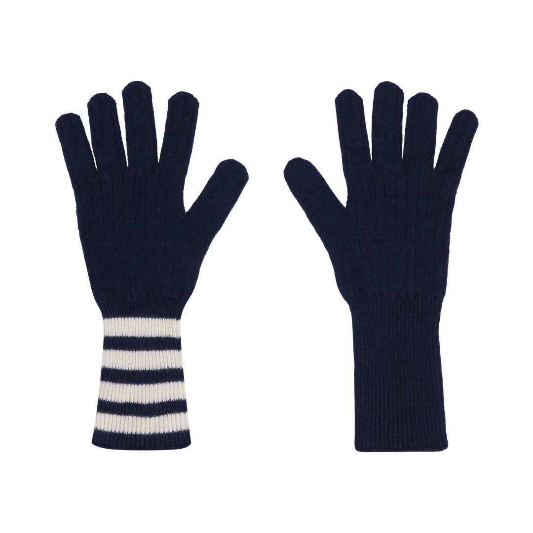 4-Bar Ribbed Gloves