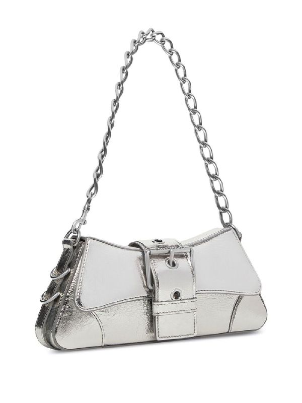 Wrinkle Mirror Calfskin Lindsay Chain Bag