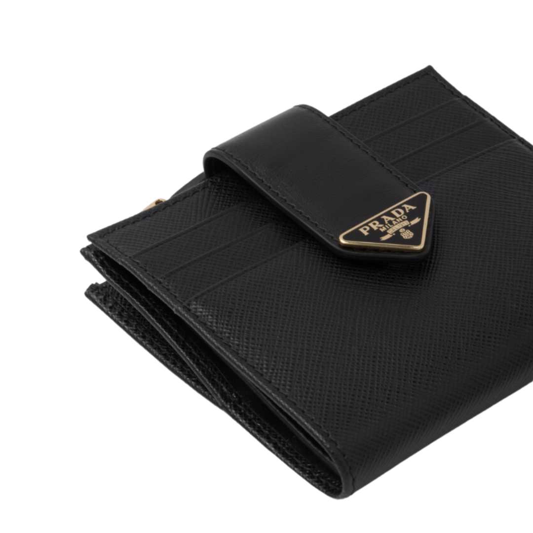 Small Saffiano leather wallet