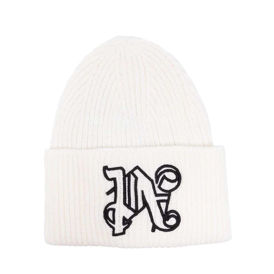 monogram beanie