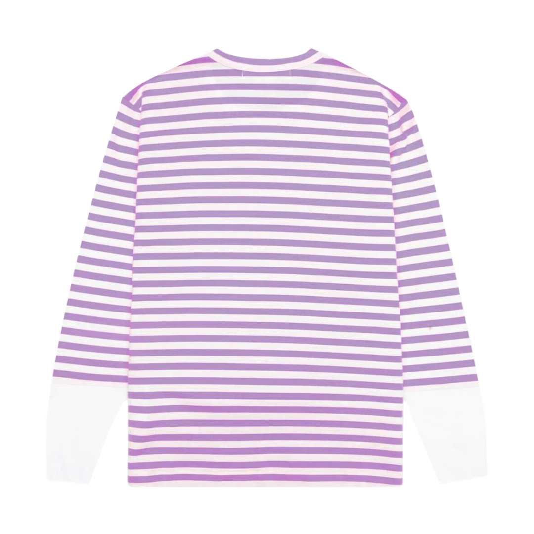 Red Heart Waffen Stripe Long Sleeve T-shirt