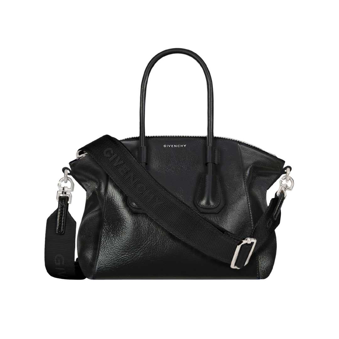 Mini Antigona leather tote bag
