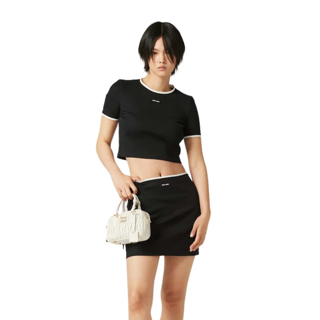 Black Cotton Sweater
