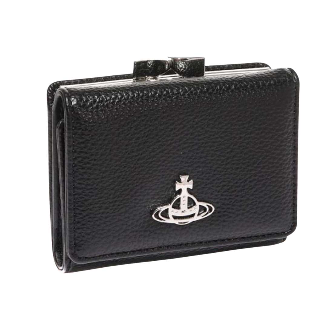 RE-VEGAN GRAIN SMALL FRAME WALLET